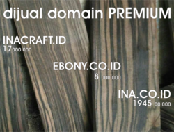 Domain Premiun dijual