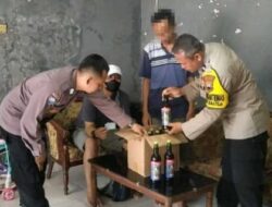KRYD Polsek Bukateja Temukan Rumah Warga Digunakan Berjualan Miras