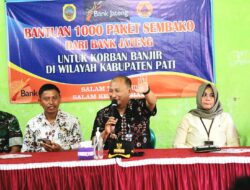 Korban Pasca Banjir Terima Bantuan Paket Sembako