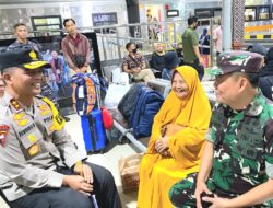 Sinergitas, Danrem 072 Pamungkas dan Kapolda DIY Pantau Arus Balik dan Pengamanan Libur Lebaran di Kota Yogyakarta
