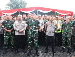 Danrem 072/Pamungkas Hadiri Apel Konsolidasi Operasi Ketupat Candi 2023