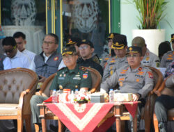 Danrem 072/Pamungkas Hadiri Apel Pembentukan dan Pelantikan Polisi RW (Jaga Warga) Polda DIY