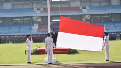 Danlanal Yogyakarta Hadiri Upacara Hari Kebangkitan Nasional Ke-115 Tahun 2023 Tingkat Provinsi DIY
