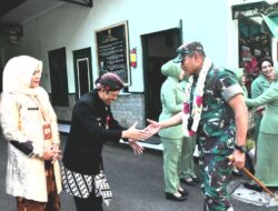 Danrem 072/Pamungkas Dampingi Pangdam IV/Diponegoro Kunker di Kodim 0707/Wonosobo