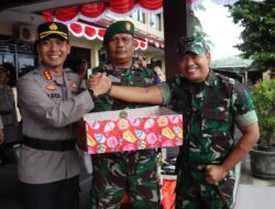 Kodim 0732/Sleman Beri Kejutan di HUT Bhayangkara Ke-77