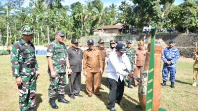 Kasrem 072/Pamungkas Hadiri Pembukaan TMMD Reguler ke-117 TA. 2023