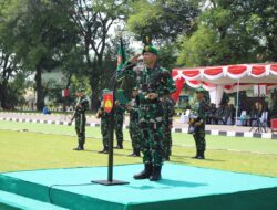 Danrem 072/Pamungkas Pimpin Upacara Peringatan Hari Juang Infanteri Ke-75