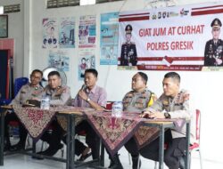 Jumat Curhat, Polres Gresik Mendengar Keluhan Warga Bunder Asri