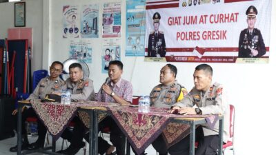 Jumat Curhat, Polres Gresik Mendengar Keluhan Warga Bunder Asri