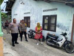 Pastikan Berjalan Aman dan Lancar, Kapolres Bantul Tinjau TPS yang Gelar PSU