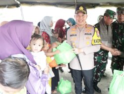 Kapolres Gresik Bersama Tim Wasev TMMD ke-119 Tahun 2024 di Desa Sembung, Gresik