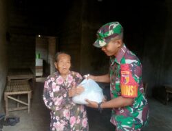 Babinsa Peduli Warga, Begini Aksi Serda Hendra