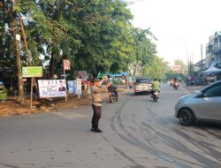 Berikan Pelayanan Terbaik Dibulan Suci Ramadan, Polsek Sekupang Tetap Gelar Strong Point Pagi