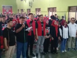Semarak !! Deklarasi Brigade Muda Militan untuk Pemenangan Paslon Hamenang-Benny