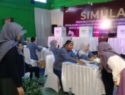 KPU Klaten Gelar Simulasi Pemungutan dan Penghitungan Surara Pilkada 2024
